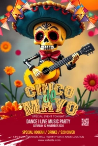 Maximalist Cinco De Mayo Pinterest Graphic Pinterest Graphic template