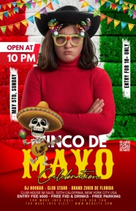 Maximalist Cinco De Mayo Tabloid Tabloide template