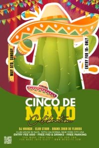 Maximalist Cinco De Mayo  Tumblr Graphic template
