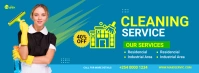 Maximalist Cleaning Services Ad Template  Fac Facebook Cover Photo