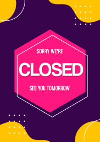 Maximalist Closed  A4 template