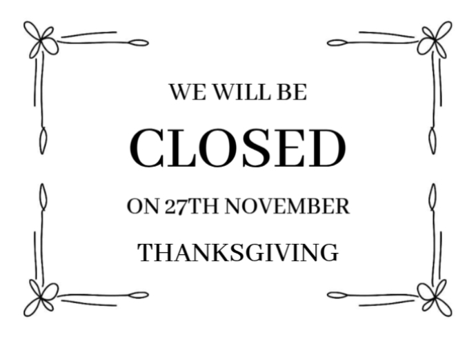 Maximalist Closed  Postcard Cartolina template