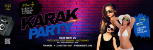 Maximalist Club Party Email Header Intestazione e-mail template