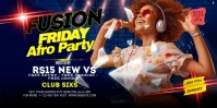 Maximalist Club Party Eventbrite Banner template