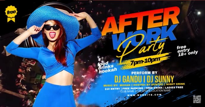 Maximalist Club Party Facebook Event Cover Facebook Event Cover template