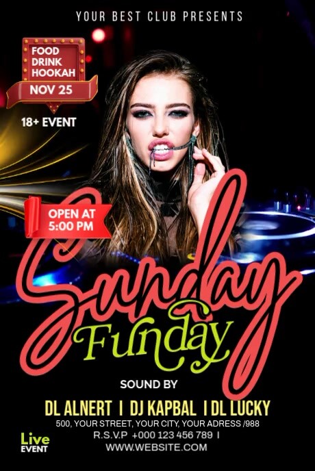 Maximalist Club Party  Pinterest Graphic Ihluzo le-Pinterest template