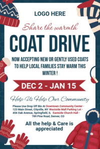Maximalist Coat Drive Video Template Poster
