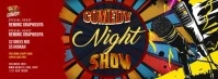 Maximalist Comedy Night Show  Facebook Cover Facebook Cover Photo template