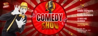 Maximalist Comedy Night Show Facebook Cover Photo template