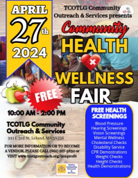 Maximalist Community Fair Event Flyer (us Letter) template