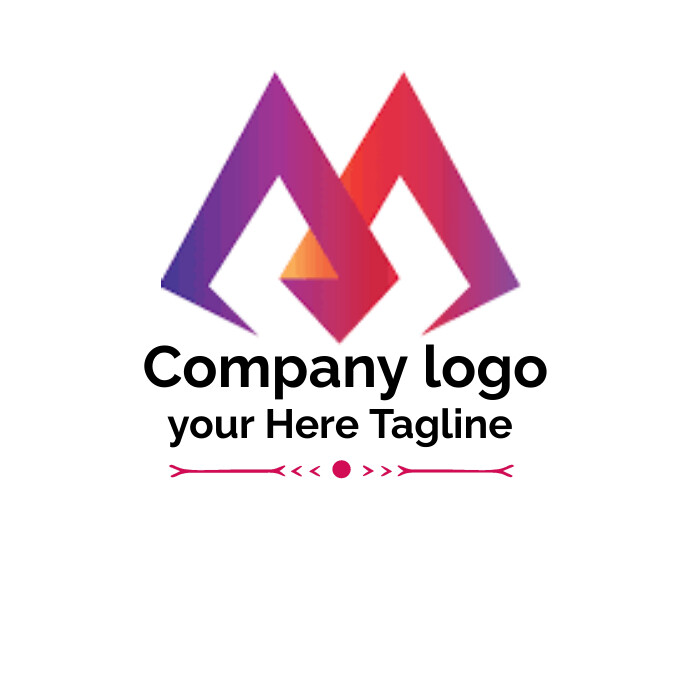 Maximalist Company Logo Logo Template | PosterMyWall