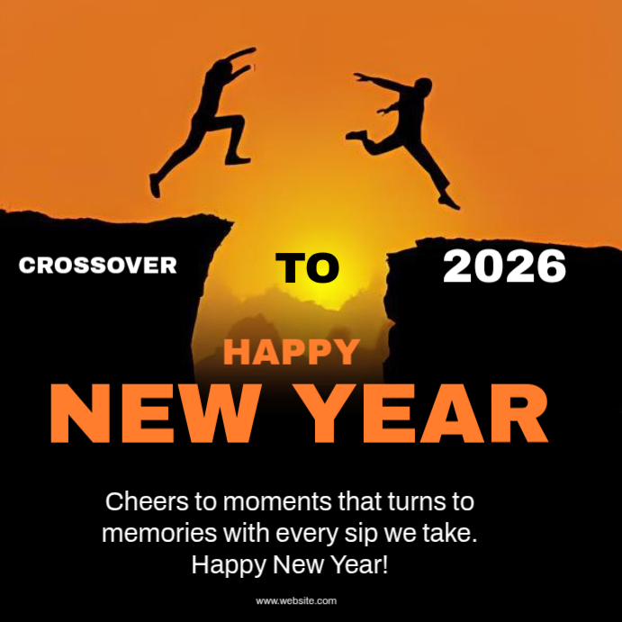 Copy of Maximalist Crossover To New Year Instagram Post | PosterMyWall