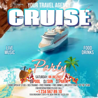 Maximalist Cruise Instagram Post template