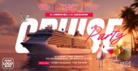 Maximalist Cruise Party Facebook Event Cover template
