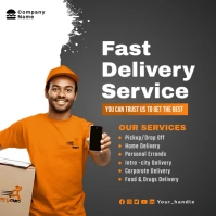 Maximalist Delivery Service Square (1:1) template