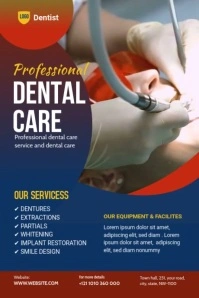 Maximalist Dental Clinic Banner Banner 4' × 6' template