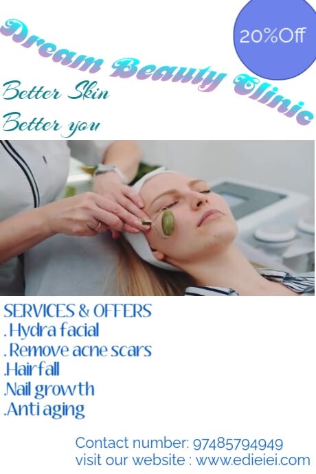 Maximalist Dermatology Poster Template Poster | PosterMyWall