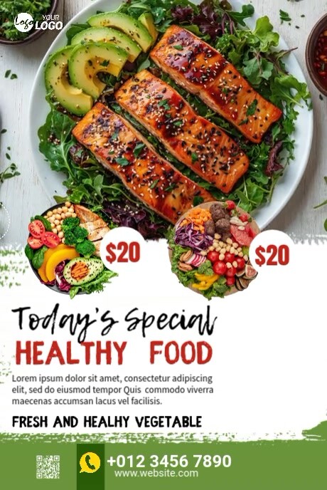 Maximalist Diet Food Pinterest Graphic template
