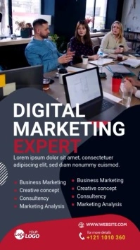 Maximalist Digital Marketing Agency Ad Instagram Story template