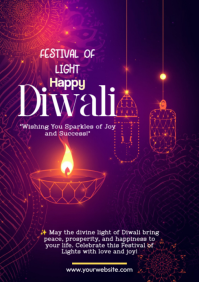 Maximalist Diwali Festival A3 template