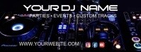 Maximalist Dj Services  Facebook Cover Photo template