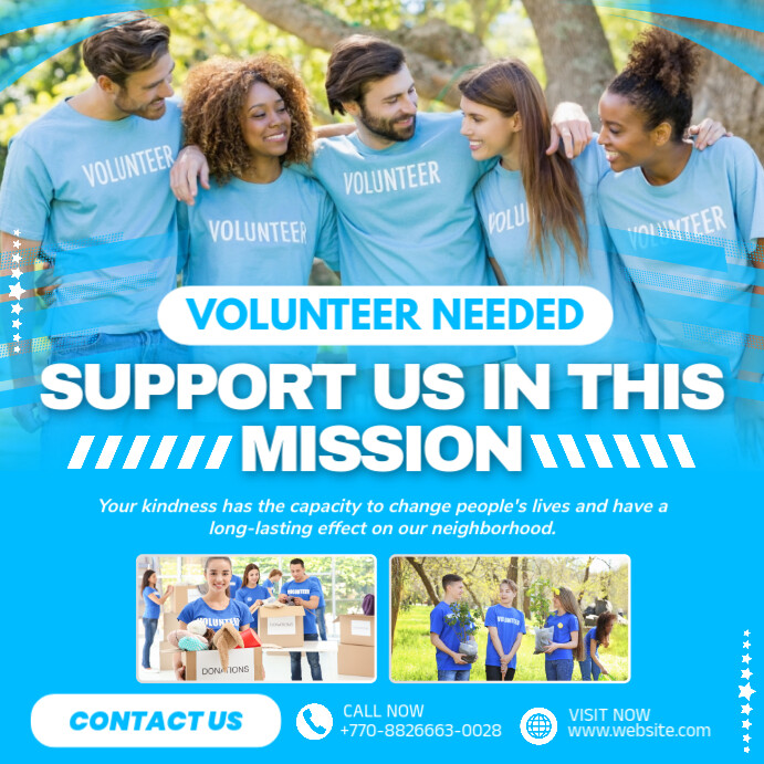 Maximalist Donation Flyer Template | Fundraising Flyer | Charity Poster | Nonprofit Event | Communit