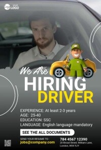 Maximalist Driver Hiring Pinterest Graphic Ihluzo le-Pinterest template