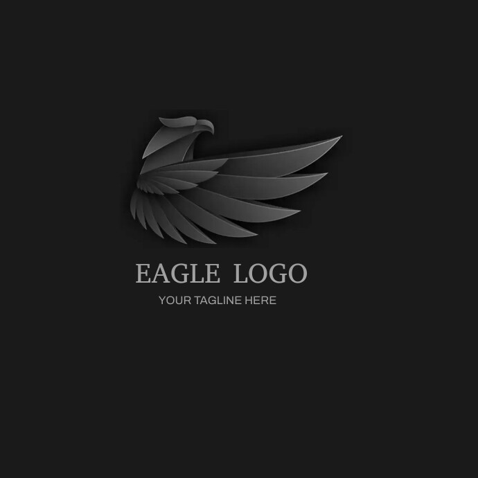 Maximalist Eagle Logo, new design template