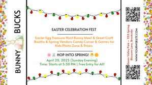 Maximalist Easter Coupons Digital Display (16:9) template