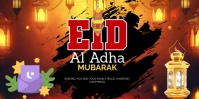 Maximalist  Eid Al Adha Eventbrite Banner template