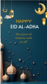 Maximalist Eid Al-adha Template  Digital Disp