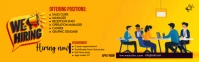 Maximalist Employment, Flyer, Hire, Hiring, Job Twitch Panel template