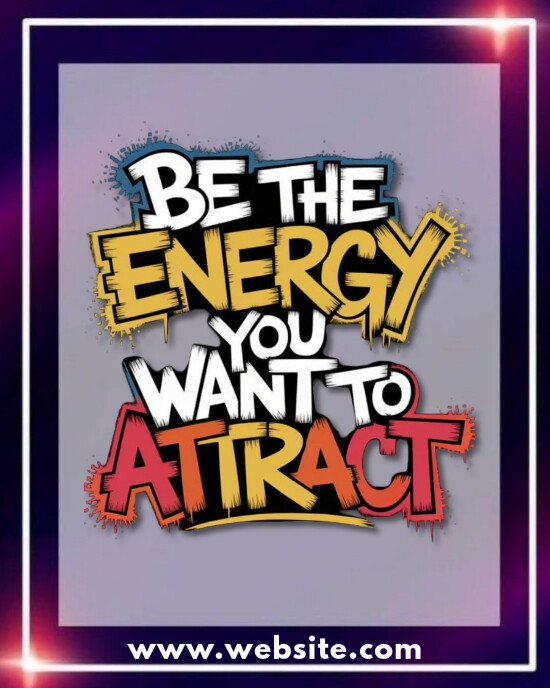 Maximalist Energy Quote  Instagram Portrait template