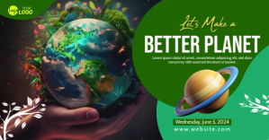 Maximalist Environment Awareness Facebook Sha template