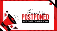 Maximalist Event Is Postponed Digital Display (16:9) template