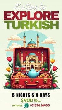 Maximalist Explore Turkish  Instagram Reel template