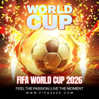 Maximalist FIFA World Cup 2026 Instagram Post Video Iphosti le-Instagram template