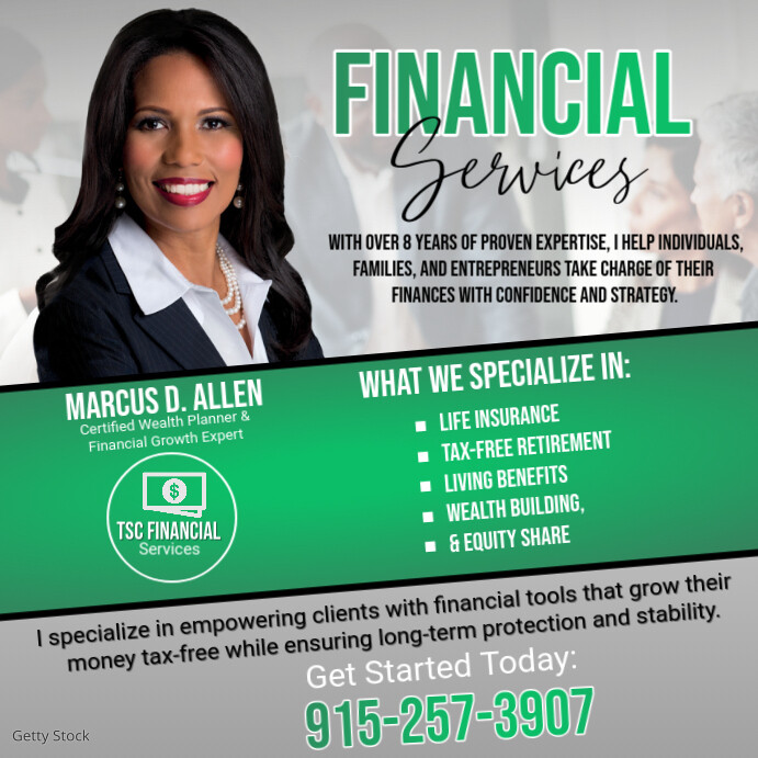 Maximalist Financial Services Instagram Post Template | PosterMyWall