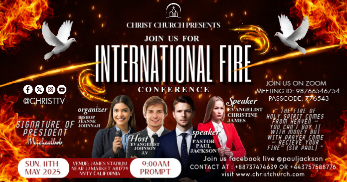 Copy of Maximalist Fire Conference Facebook Shared Image | PosterMyWall