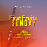 first fruits Template | PosterMyWall