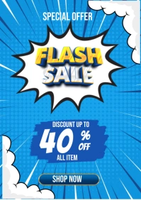 Maximalist Flash Sale  A5 template