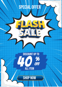 Maximalist Flash Sale  A5 template
