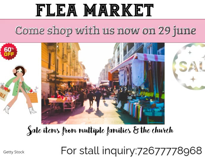 Maximalist Flea Market Flyer  Flyer (us Letter) template