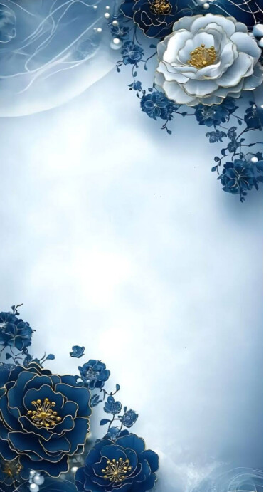 Maximalist Floral Digital Display (9:16) template