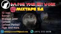 Maximalist Flyer  Twitch Profile Banner template
