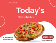 Maximalist Food Menu  Flyer (us Letter) template