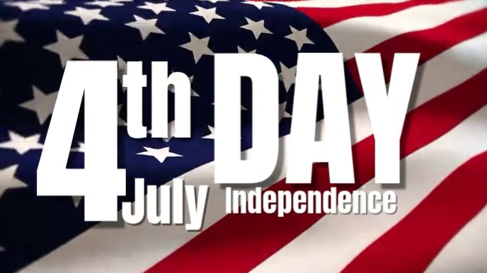 Maximalist Fourth Of July Independence Day  Presentation (16:9) template