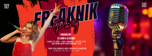 Maximalist Freaknik Facebook Cover Facebook Cover Photo template