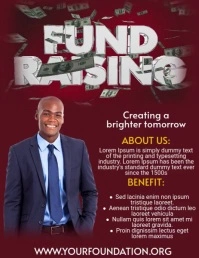 Maximalist Fundraising Flyer (us Letter) template