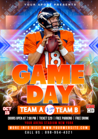 Maximalist Game Day Flyer A2 template